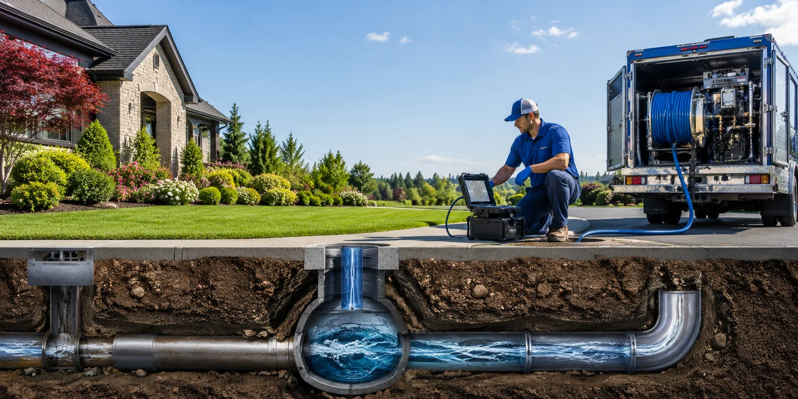 Drainage restoration information for Nanty Glo, PA